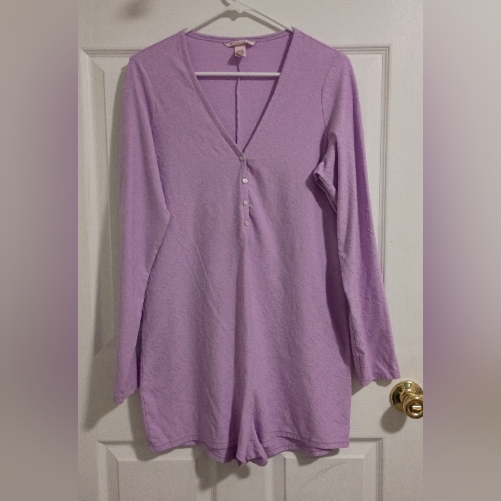 Victoria's Secret Lavender Pajamas Onesie XL